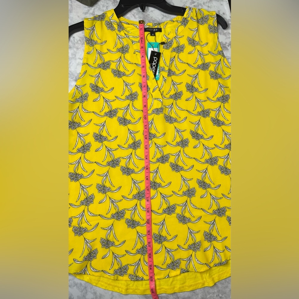 NWT Paper Moon sleeveless blouse size M - Picture 6 of 10